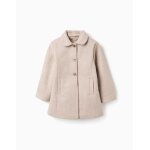 Manteau  effet laine avec doublure you&me beige clair