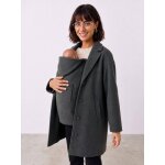 Manteau grossesse et prot�ge b�b� anthracite