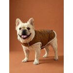 Manteau imperm�able chien caramel