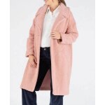 Manteau long de maternit� oversize l�onie rose