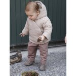 Manteau matelassé fantaisie bébé beige Manteau matelassé fantaisie bébé beige