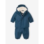 Manteau et pantalon de pluie b�b� bleu nuit