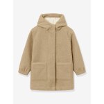 Manteau en polaire teddy matcaykas enfants mini a ture beige
