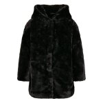Manteau synthtique noir