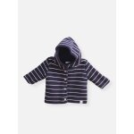 Manteau en tricot bb marine ray cru
