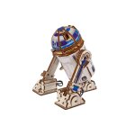 Maquette star wars  construire r2 - d2 avec projecteur led et mouvement mcanique multicolor