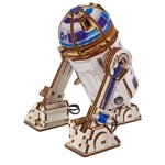 Maquette star wars � construire r2 - d2 avec projecteur led et mouvement m�canique multicolor