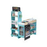 Marchande - supermarch en bois avec accessoires multicolore