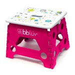 Marche - pied pliable rose