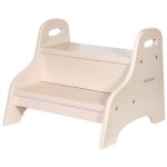Marchepied enfant en bois sable