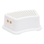 Marchepied enfant gamio 37x26x13 cm blanc beige