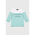 Marini�re en coton ma 1ere marini�re b�b� blanc / icaro