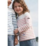 Marini�re en coton �pais enfant blanc / dahlia