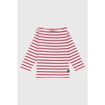 Marini�re en coton loctudy enfant blanc / braise