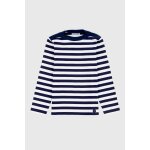 Marini�re en coton tregunc enfant navire / blanc