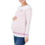 Marinire de grossesse brest blanc / rose