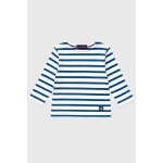 Marini�re en pur coton rustique b�b� blanc / lake arm