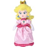 Super mario peach peluche de 27 cm multicolore