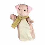 Marionnette cochon rose
