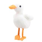 Marionnette  doigts - canard white