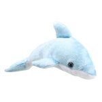 Marionnette � doigts dauphin jeu d imagination et d �veil pour enfants blue