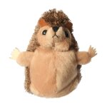 Marionnette � doigts h�risson jeu d imagination et d �veil pour enfants brown