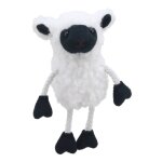 Marionnette � doigts - mouton white