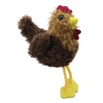 Marionnette � doigts - poule brown