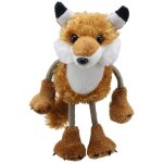 Marionnette � doigts - renard brown
