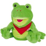 Marionnette grenouille frilo vert