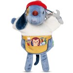 Marionnette � main bleu, blanc, rouge