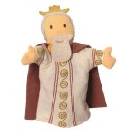 Marionnette roi beige