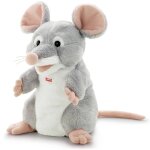 Marionnette souris gris
