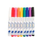 Marqueurs lavables pour fen�tres et surfaces lisses effa�age � sec, set de 9 multicolor