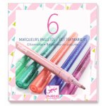 Marqueurs paillets multicolore