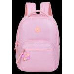 Marshmallow - sac � dos scolaire - compartiments platinum - rose iris� - fille rose