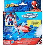 Marvel spider - man - epic hero series web splashers - coffret hydro - jet rouge et bleu