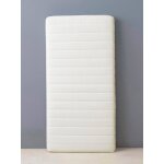 Matelas bébé anti - acariens à mémoire de forme blanc Matelas bébé anti - acariens à mémoire de forme blanc