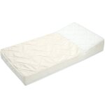 Matelas bb anti - reflux en coton bio made in france cru