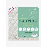 Matelas b�b� d�houssable coton bio * blanc