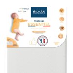 Matelas b�b� essentiel - confort traditionnel blanc