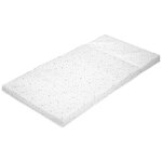 Matelas bébé pliant petites Étoiles blanc Matelas bébé pliant petites Étoiles blanc