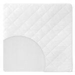 Matelas dhoussable pour parc bb hexagonal blanc - carr (100x100)