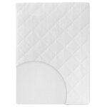 Matelas d�houssable pour parc b�b� rectangulaire blanc - rectangulaire (75x100)