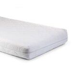 Matelas pour enfant + couvre - matelas amovible 90x200cm blanc