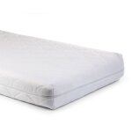Matelas pour enfant + couvre - matelas amovible 90x200cm blanc