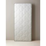 Matelas enfant ressorts mi - ferme trait� passerelle� blanc