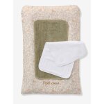 Matelas � langer + 2 tapis de change babylon personnalisable beige imprim�