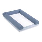 Matelas  langer pour commode bleu