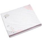 Matelas � langer en coton - lilibelle blanc